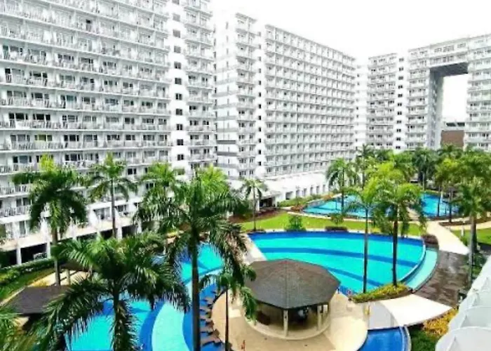 Apartment Luxe 1-bedroom Front Of Mall Of With View In Pasay *